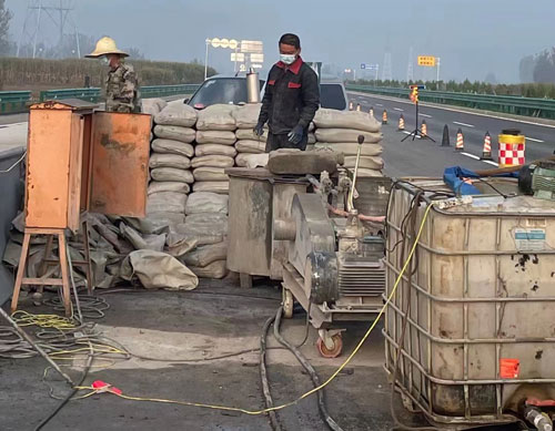 黑河高速公路高压注浆